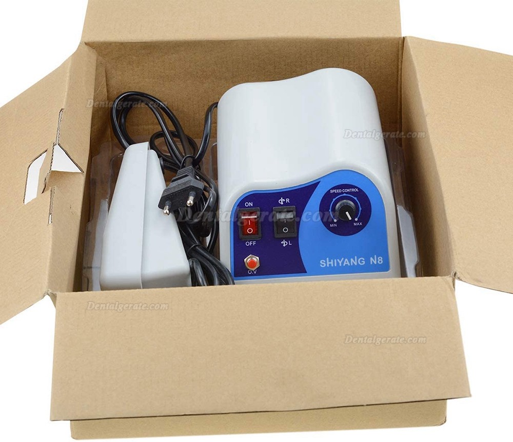 Shiyang N8 Technikmaschine Mikromotor mit Handst&uuml;ck 45.000 RPM